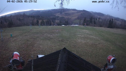 Sjezdovka, panorama východ