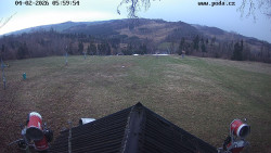 Sjezdovka, panorama východ