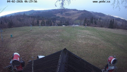 Sjezdovka, panorama východ