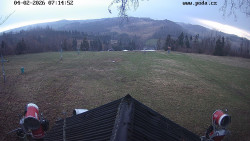 Sjezdovka, panorama východ