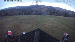 Sjezdovka, panorama východ