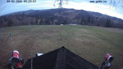 Sjezdovka, panorama východ