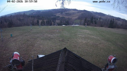 Sjezdovka, panorama východ