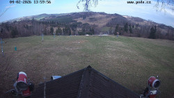 Sjezdovka, panorama východ