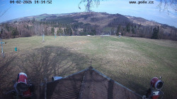 Sjezdovka, panorama východ