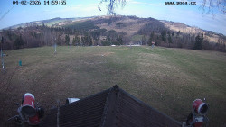 Sjezdovka, panorama východ