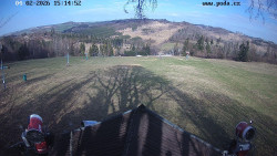 Sjezdovka, panorama východ