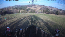 Sjezdovka, panorama východ