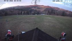 Sjezdovka, panorama východ