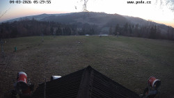 Sjezdovka, panorama východ