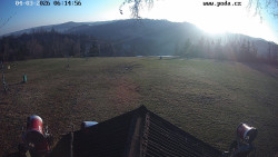 Sjezdovka, panorama východ