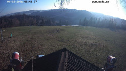 Sjezdovka, panorama východ