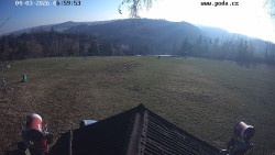 Sjezdovka, panorama východ