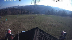 Sjezdovka, panorama východ