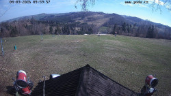 Sjezdovka, panorama východ