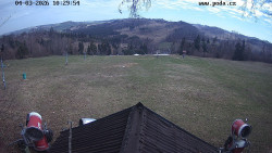 Sjezdovka, panorama východ