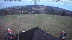 Sjezdovka, panorama východ