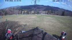 Sjezdovka, panorama východ