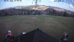 Sjezdovka, panorama východ