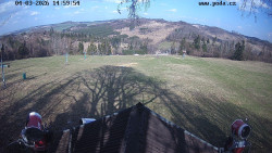 Sjezdovka, panorama východ