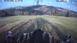 Sjezdovka, panorama východ