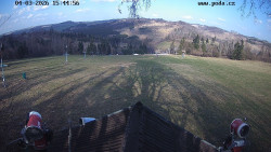 Sjezdovka, panorama východ