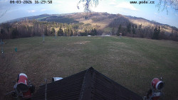 Sjezdovka, panorama východ