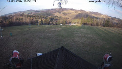 Sjezdovka, panorama východ