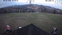 Sjezdovka, panorama východ