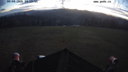 Sjezdovka, panorama východ