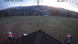 Sjezdovka, panorama východ