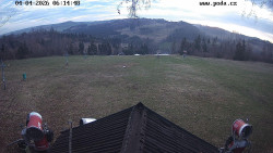 Sjezdovka, panorama východ