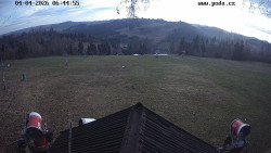 Sjezdovka, panorama východ