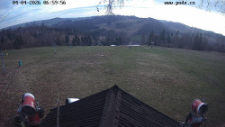 Sjezdovka, panorama východ