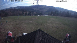 Sjezdovka, panorama východ