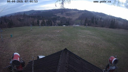 Sjezdovka, panorama východ