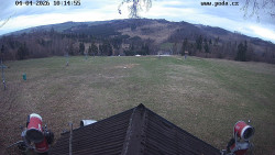 Sjezdovka, panorama východ