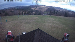 Sjezdovka, panorama východ