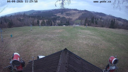 Sjezdovka, panorama východ