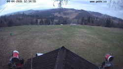 Sjezdovka, panorama východ