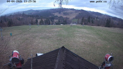 Sjezdovka, panorama východ