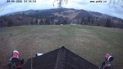 Sjezdovka, panorama východ