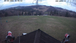 Sjezdovka, panorama východ