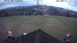 Sjezdovka, panorama východ