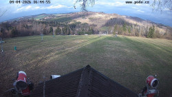 Sjezdovka, panorama východ