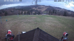 Sjezdovka, panorama východ