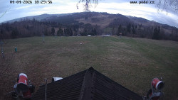 Sjezdovka, panorama východ