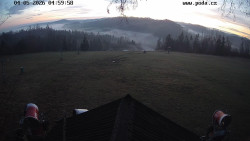 Sjezdovka, panorama východ