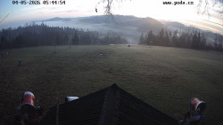 Sjezdovka, panorama východ