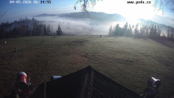 Sjezdovka, panorama východ